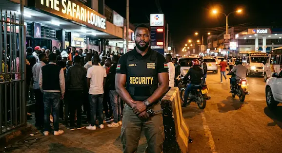 Kevin Otieno - Security and Bouncer in Eldoret