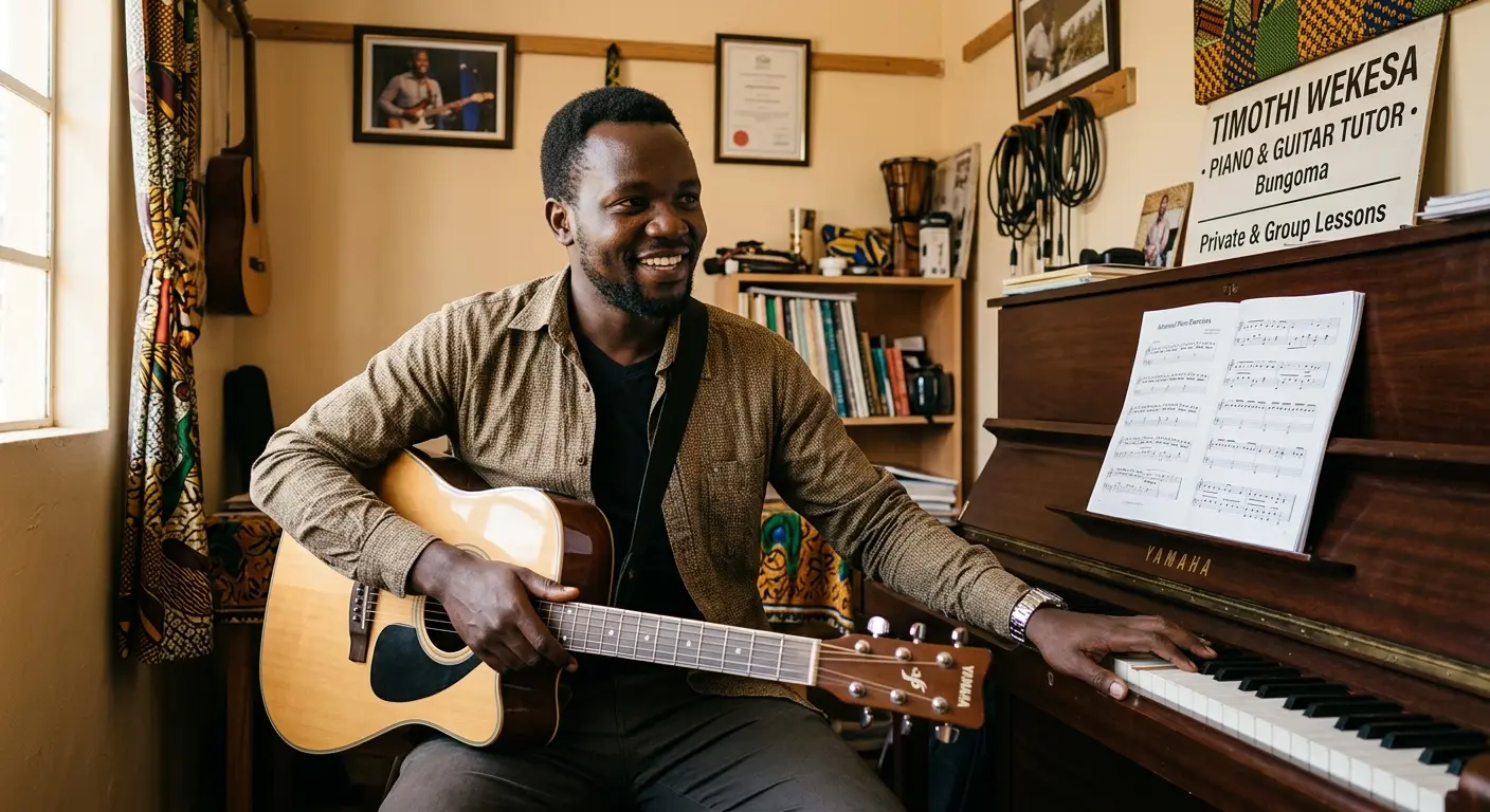 Timothi Wekesa - Piano & Guitar Tutor